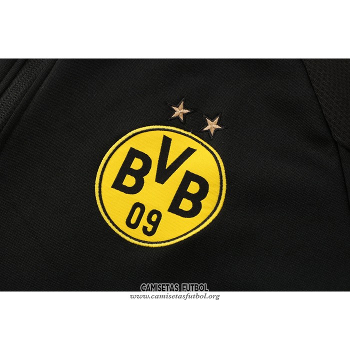 Chaqueta con Capucha del Borussia Dortmund 2021/2022 Negro
